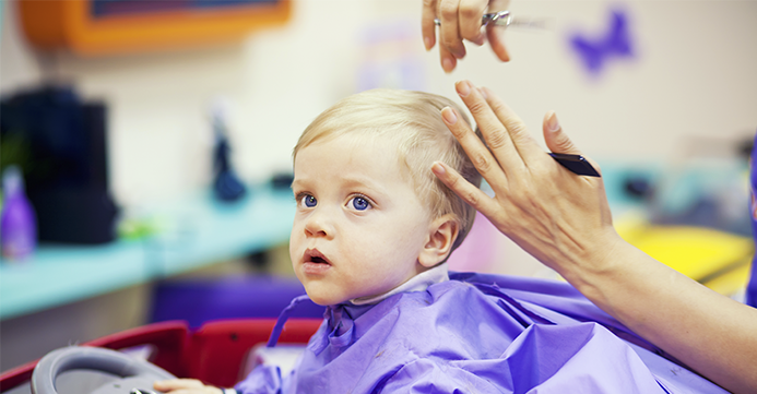 corte cabelo bebe menino